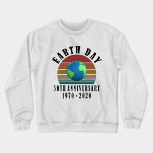 earth day 50th anniversary 2020 Crewneck Sweatshirt